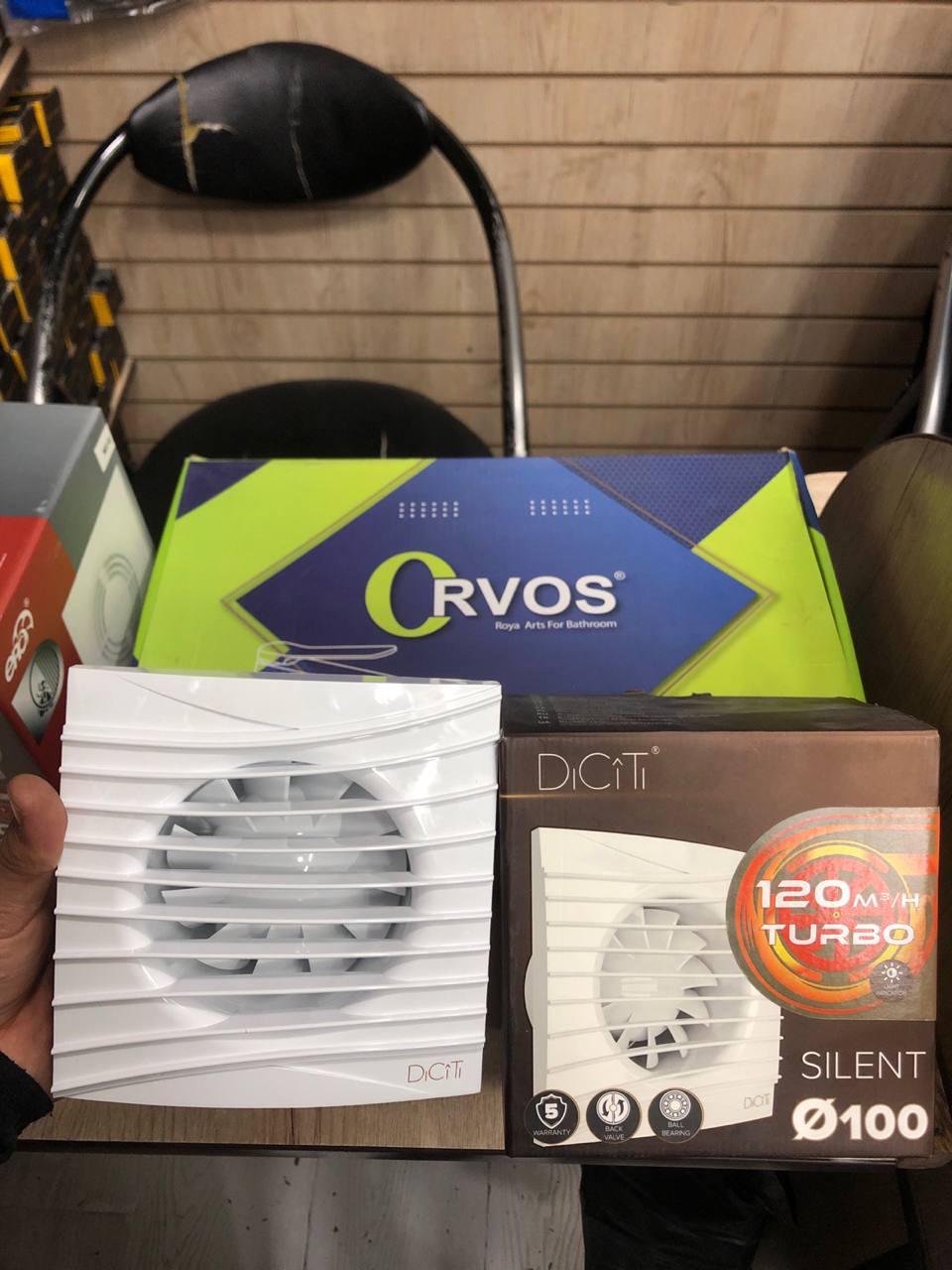VINTILYATOR SILENT TURBO 100